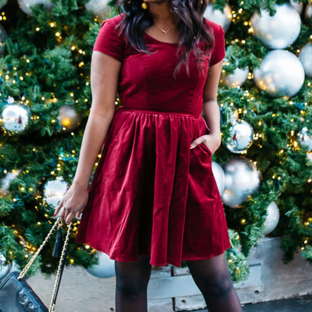 Velvet Dress M